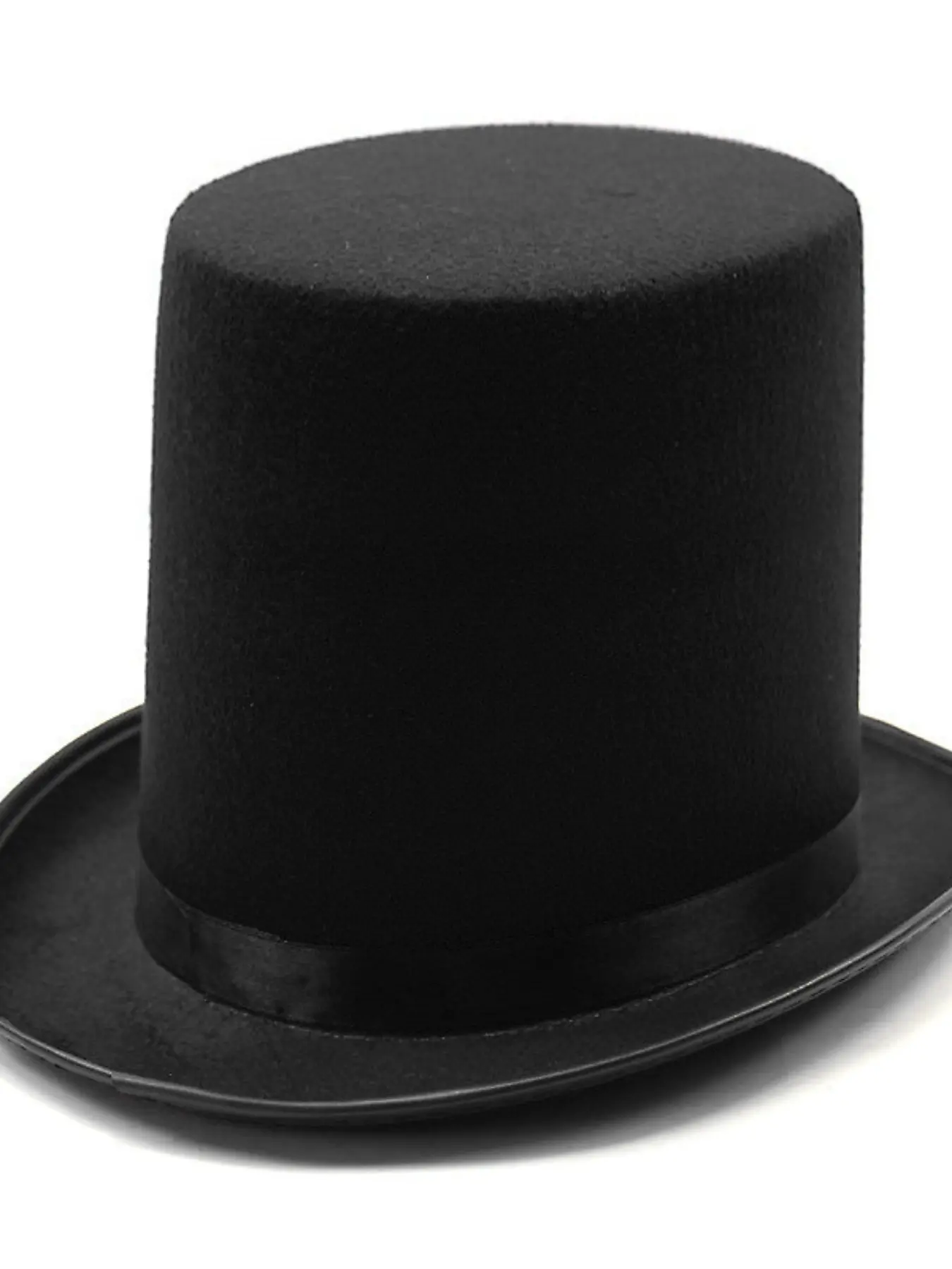 Unisex High Top Hat, Magician Party Stage Hat, Victorian Vintage Style, Christmas Performance Cosplay Hat, Multi-Color Options, Party Hats