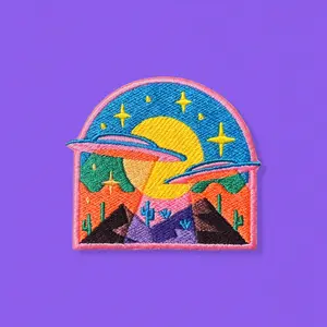 UFO Window Embroidered Patch – The Space Bureau Original