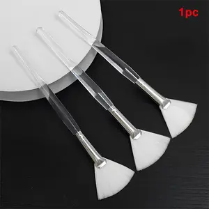 1pc fan brush, highlighter brush, face mask brush, face mask application brush and makeup tool for facial skin care
