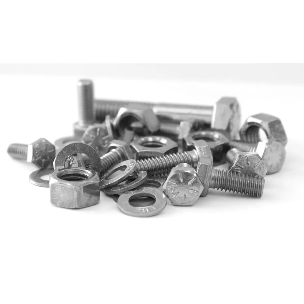 Metric Class 8.8 Hardware Set (2540 Pieces) with Hex Nuts, Stainless Steel Screws, Heavy Duty Bolts & Adjustable Bracket