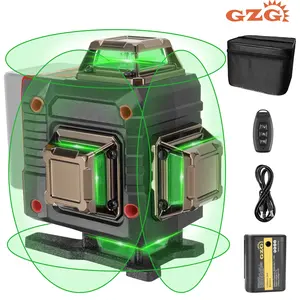 High Precision 4D Level Tool, 4x360 Self-Leveling Instrument, Accurate Construction Measurement Device, Durable and Reliable