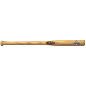 Chicago Cubs Bat - 18 in. - Natural with Logo - 2016 World Series Champs, Baseball Bat, Champions Edition, Natural Wood