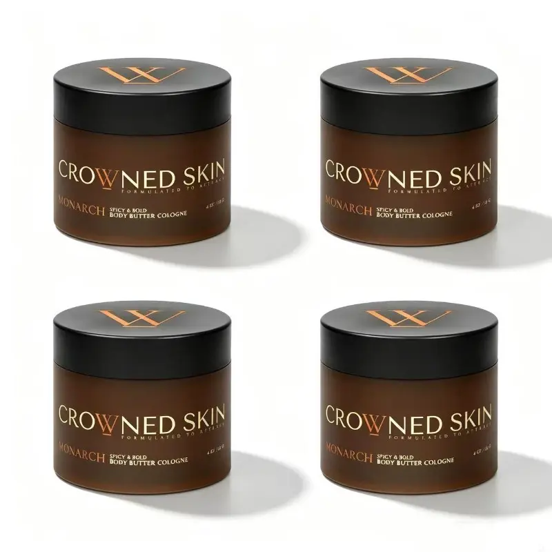 【Buy 2 get 2 free】4Pcs Warm & Sensual Cologne Scent Body Butter, Long Lasting Fragrance Hydrating Daily Skin Moisturizer