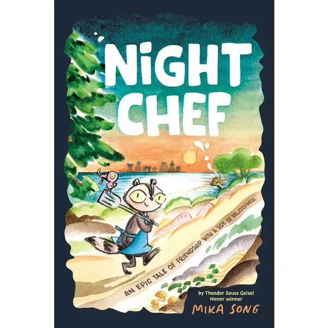 Night Chef: An Epic Tale of Friendship with a Side of Deliciousness! (a Graphic Novel) -- Mika Song - Paperback