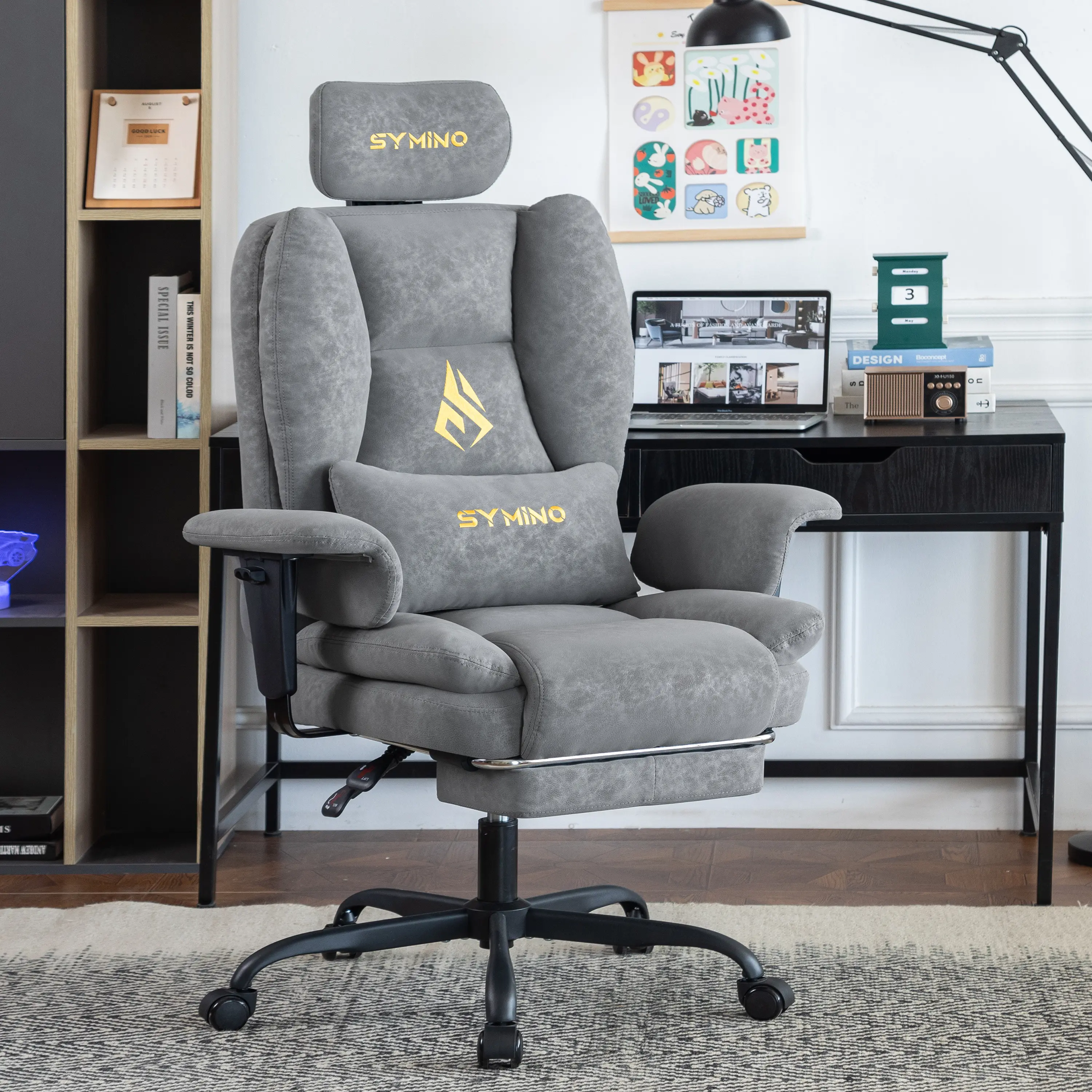 SYMINO sofa gaming chair, gaming chair, ergonomic sofa chair with PU leather SYMINO sofa gaming chair, gaming chair, ergonomic sofa chair with PU leather