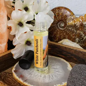 White Patchouli Perfume for Women | Roll-on Perfume Oil | Florals, Spices & Warm Woods