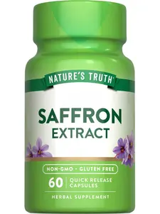 Saffron Extract Capsules | 60 count | Concentrated Extract