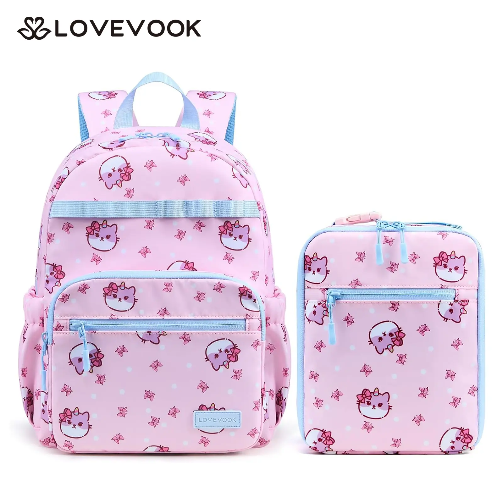 LOVEVOOK Cute Kids Backpack for 4-7 Years Old, Lightweight Waterproof, Toddler Backpack, Preschool Kindergarten School Bag for Boys Girls with Adjustable Straps
