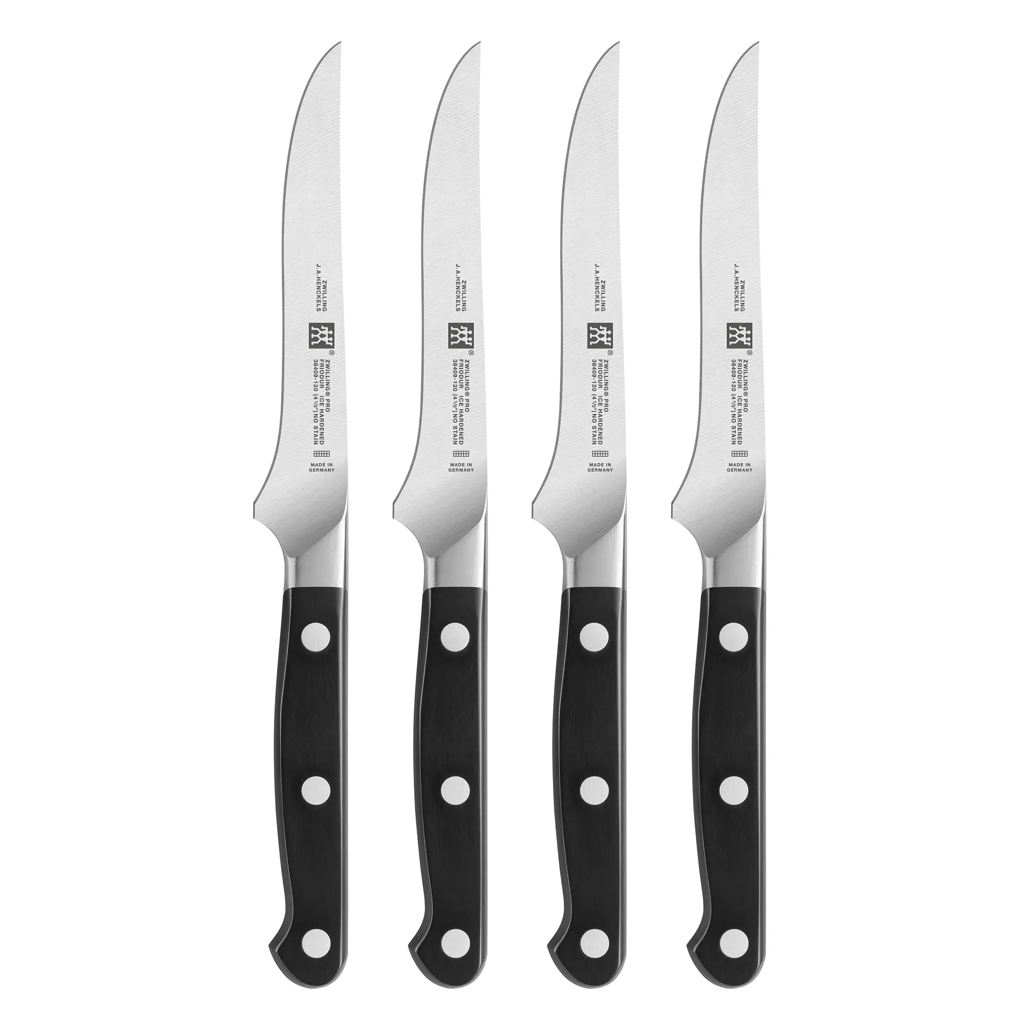 ZWILLING Pro 4.5-Inch Steak Knife Set of 4 ZWILLING Pro 4.5-Inch Steak Knife Set of 4