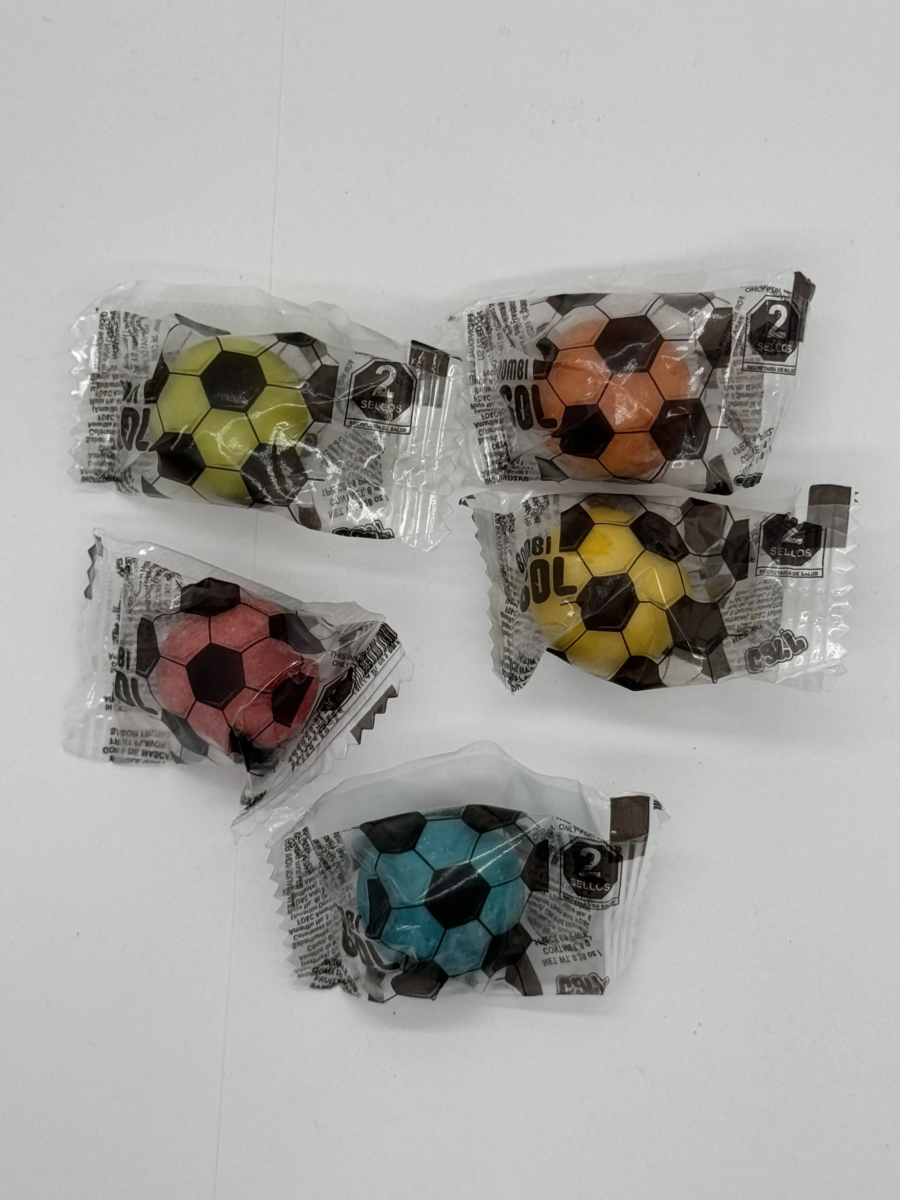 CARRIZO BOMBI GOL SOCCER GUMBALL BAG (01148) 40 CT/ 11.3 OZ