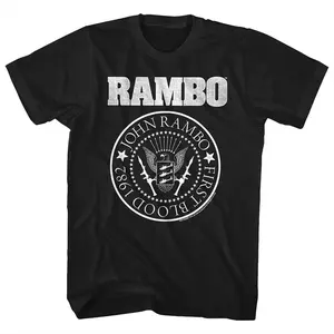 First Blood Rambo 1982 Seal T-Shirt, Classic Styles, Never Go Out of Fashion, Classic Fashion, Fits Every Occasion