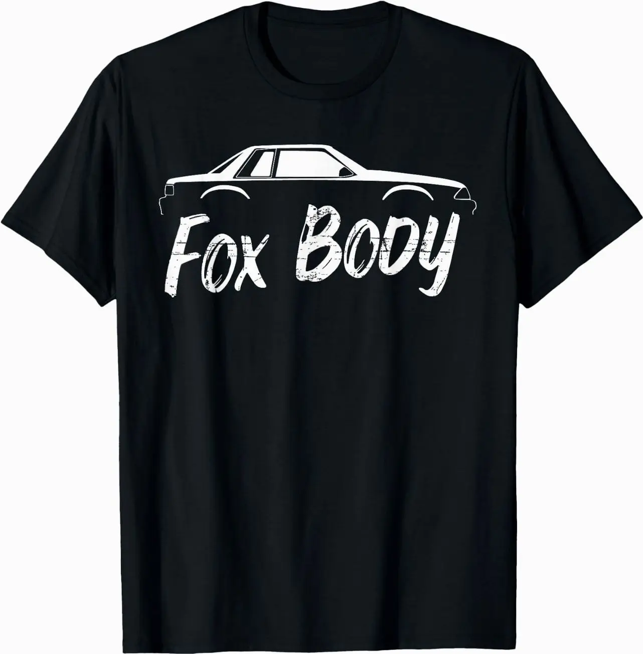 Foxbody Notchback 5.0 American Stang Muscle Car Notch Gift T-Shirt Graphic for Auto Enthusiasts, Street Racing & Car