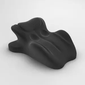 Contoured Support Ergonomic Memory Foam Wedge Pillow 27° Angled for Waist Neck Multi-Position Prone Positioning Butterfly Design