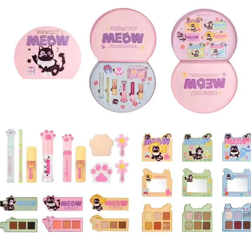 Kevin & coco/ Meow Makeup set.