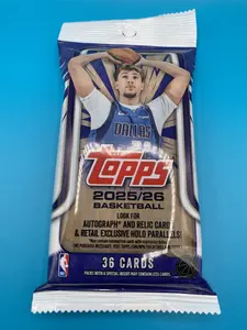 2025-26 Topps NBA Fat Pack Factory Sealed Cooper Flagg RC Chase ***MUST BE OPENED ON STREAM***
