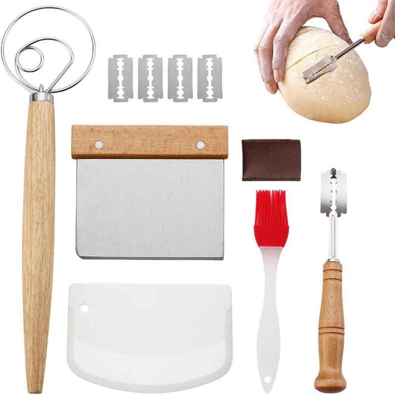 Sourdough Bread Baking Supplies Set, 1 Set Bread Making Danish Dough ...