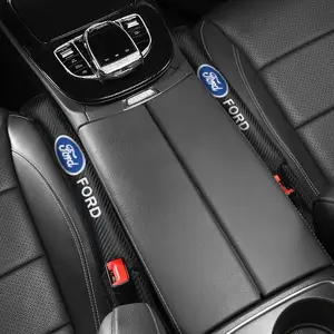 Leather Car Seat Cushion Gap Plugs Leak-Proof Pad Car Accessories for Ford Focus 2 3 4 Mk2 Mk3 Mk4 St F150 Mondeo Fiesta Fusion Ranger Mustang Shelby Kuga Edge Automotive Interior Cushion