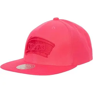 Mitchell & Ness Pink NBA San Antonio Spurs Tonal Eclipse Snapback HWC