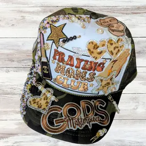 “Praying Moms Club – God’s Masterpiece Trucker Hat”