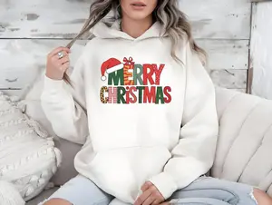 Christmas Gingerbread Hoodie Unisex Holiday Pullover Gift
