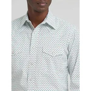 MEN WRANGLER 20X WHITE LONG SLEEVE - 112378711