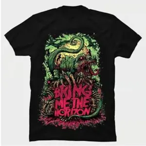 Bring Me The Horizon Devil T-Shirt Short Sleeve Vintage Round Neck Casual
