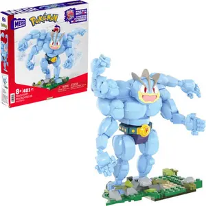 MEGA BLOKS Pokemon: Machamp, 401 Piece Building Toy Set  [COLLECTIBLES] Brick