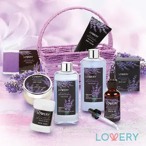 Lovery Bath & Body Gift Sets Spa Gift Baskets for Women 7–35Pc Options Multiple Scents Nourishing Shea Butter & Vitamin E for Skin Repair moisturizer face