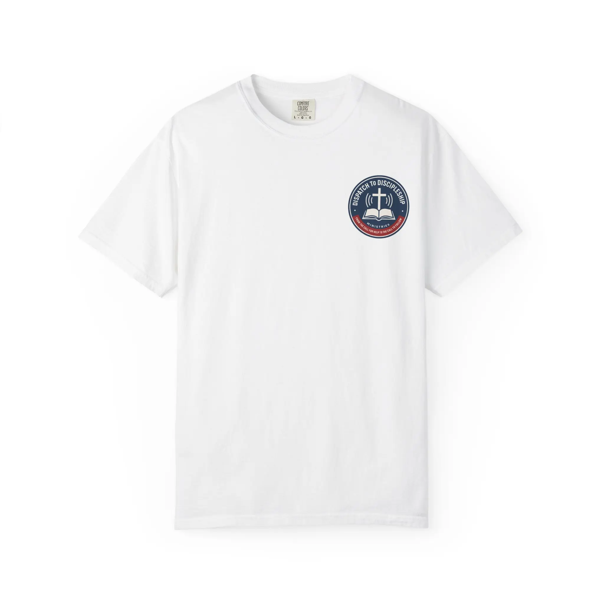 Rooted & Rising T-Shirt — Christian Tree of Life Design (Colossians 2:6-7)