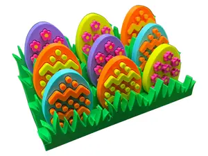 Easter Egg Fidget Toy | Easter Basket Stuffer | Sensory Fidget | Spring Fidget Toys | 3D Printed Eggs | Set of 4