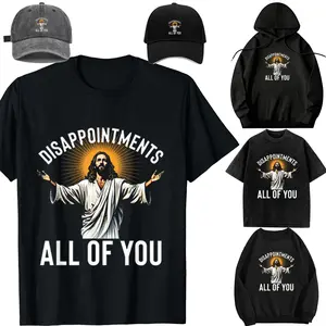 DIY-Unisex-Disappointments All of You Funny Jesus  Faith Meme T-Shirt