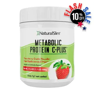 Energy Protein C-Plus Strawberry Power | Whey Protein and Vitamin C Formula Healthcare Dietary Fitness Supplement