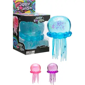 3Pcs Jellyfish Design Squeeze Stress Ball, Fidget Stress Ball, Ice Squeeze Cube-Drop Malt Sugar Balls: Sensory Toys for Anxiety and Stress,Perfect Gift for Holidays and Parties,The perfect Easter gift, Stress relief, Relaxation, Gift for kids and friends