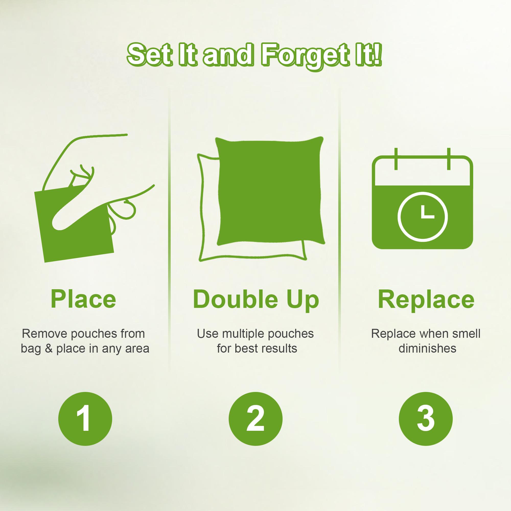 10 Pouches Peppermint Oil Mouse Repellent, Long Lasting Mice Repellent, Natural Formula Rat Repellent, Eco Friendly, Pet & Kids Friendly