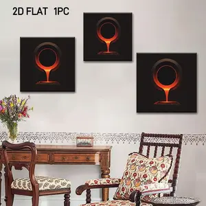 Cat Art Poster with Liquid Design, Multiple Sizes Available, Perfect for Spring Graduation Festivals, HD Print Background