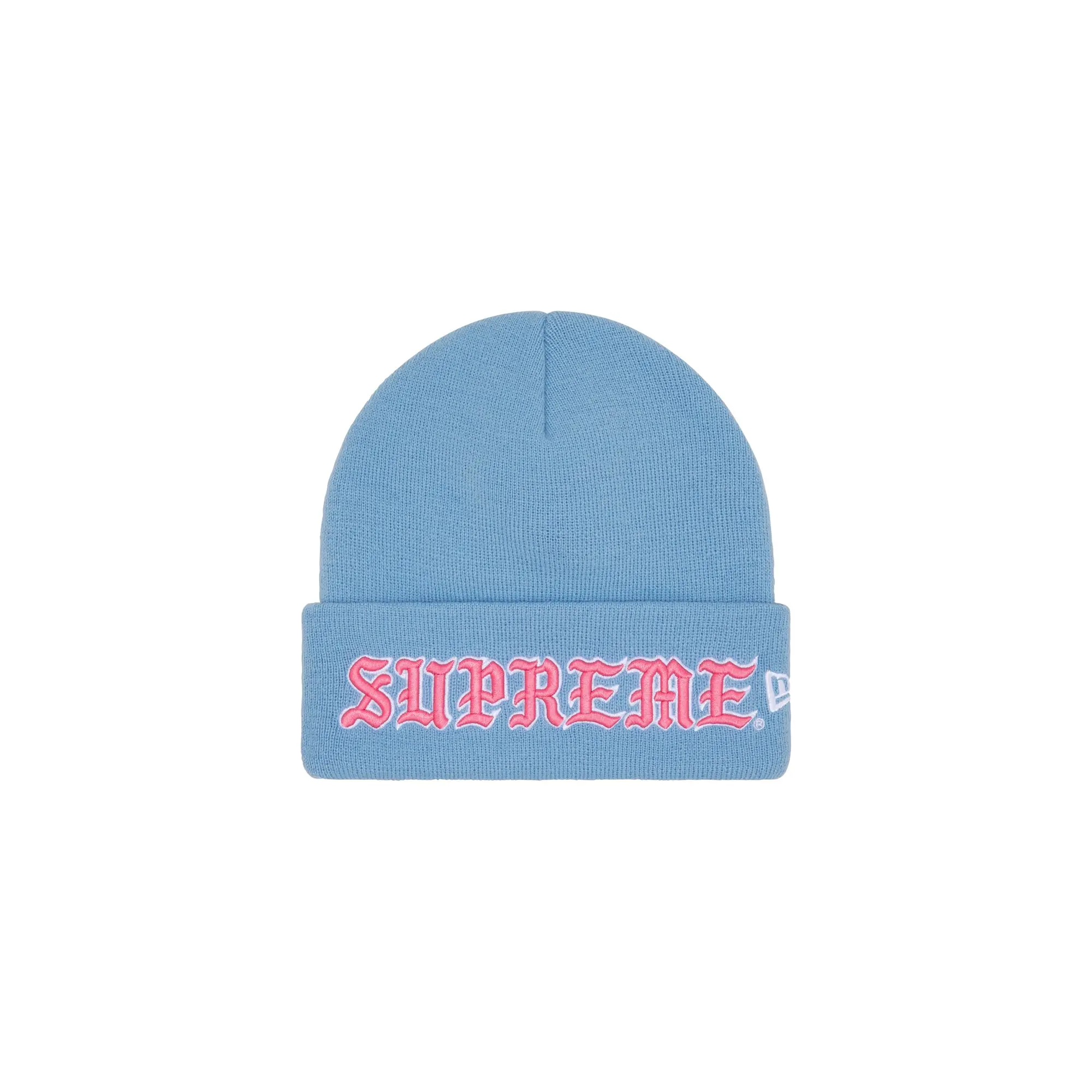 New Era® Old English Beanie "FW25 - Light Blue" SU26609