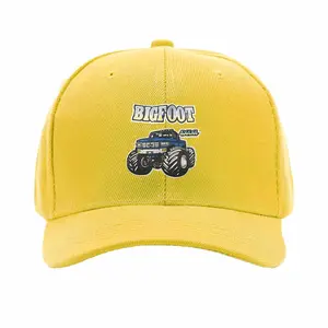 Vintage 1980s Bigfoot 4x4x4 Monster Truck Black Trucker Hat Snapback P Hats Unisex baseball cap