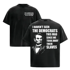 I Haven't Seen The Democrats This Mad Since We Took Away Their Slaves T-Shirt, Mens Shirts Funny, Conservative Political Graphics Tee, Patriotism Graphics Shirt, Men's Gifts, Casual Menswear, For Men,funny graphic tee, men’s trendy t-shirts,