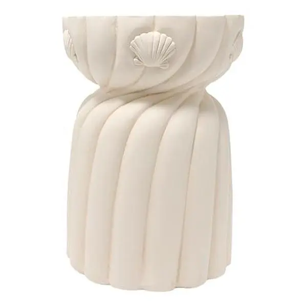 Improvements Nautical Seashell-Design Accent Table