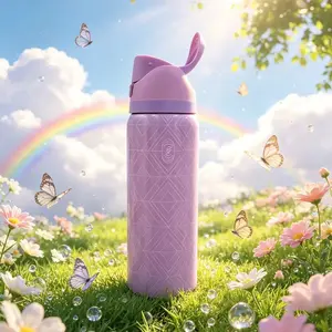 Owala pearlescent pink 32oz/945ml stainless steel insulated water bottle with straw,for daily sports outdoor,perfect gift