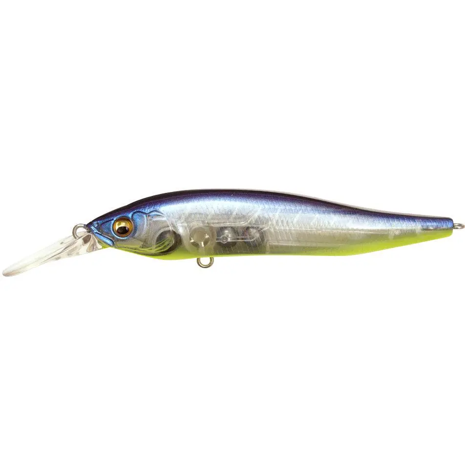 Megabass X-NANAHAN+1 Finesse Jerkbait - 3 in Compact, Hydrodynamic Long Bill Medium Diver Fishing Equipment