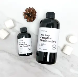 Campfire Marshmallow Mop Soap, Cozy Autumn Luxury Scented Floor Cleaner