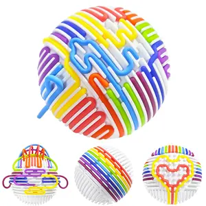 Sensory Fidget toys, DIY travel toy games, 16 string sensory activity balls, enhance  hands-on ability and concentration