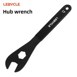 Bicycle drum wrench, mountain road bike front and rear drum shaft disassembly thin sheet wrench, maintenance tool