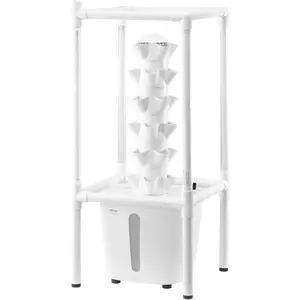 VEVOR Hydroponic Growing System, 30 Pods Vertical 6 Tiers Hydroponic Tower, Home Hydronic Garden with Water Pump Timer, Water Circulation Plants Germination Kit for Indoor Herbs Fruits VegetablesVEVOR Super Brand Day