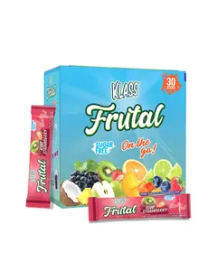 Arbol Frutal On-The-Go Strawberry Kiwi Powdered Drink Mix, Sugar Free Hydration Beverage Sticks, 30 Count Pack, Convenient On-The-Go Drink