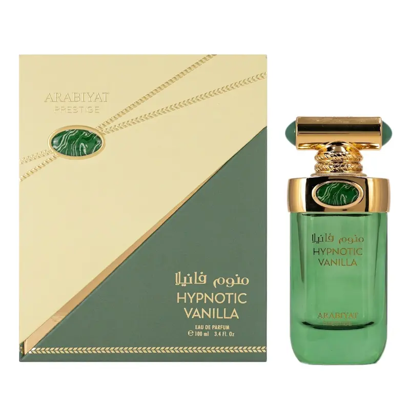 Arabiyat Prestige Hypnotic Vanilla EDP - 100 ml (3.4 fl oz) Luxury Premium Floral Jasmine Musk Scent, Unisex Adults Fragrance, My Perfume Factory LLC Vanilla Scents Beauty & Personal Care Liquid Bottle