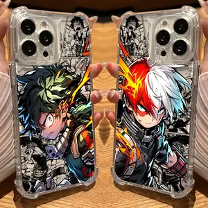 My Hero Academia Cool Anime Phone Case For iPhone 17 16 15 14 13 12 11 Air Pro Max X Plus Samsung Galaxy A52 A25 A24 A23 A22 Anti Fall Clear Cover