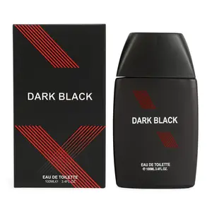Dark Black Spray Cologne Eau de Toilette for Men 100ml/3.4fl.oz. - Men's Fragrance