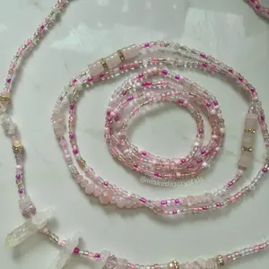 “Real Lovers” Waist Crystal Set (3)